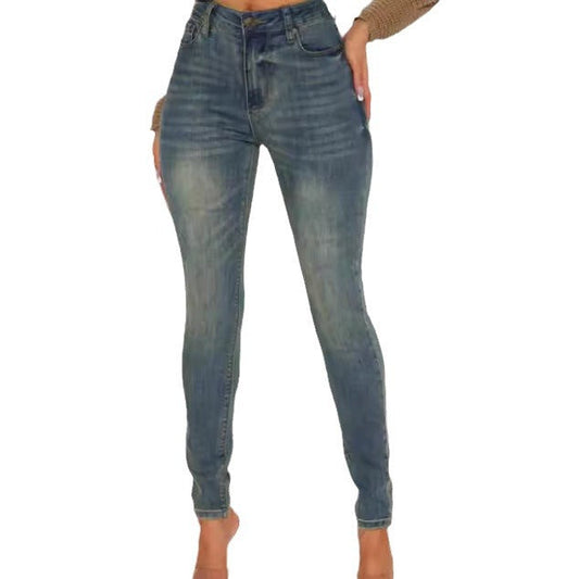 Women High-Rise Skinny Jeans Ivyshape