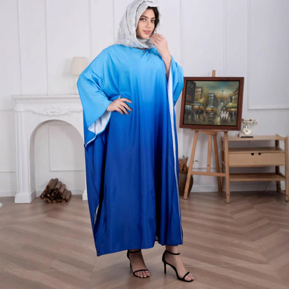Women Flowing Ombre Maxi Kaftan Ivyshape