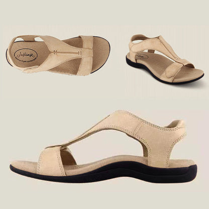 Solevia™ | Orthopedic T-Strap Comfort Sandals