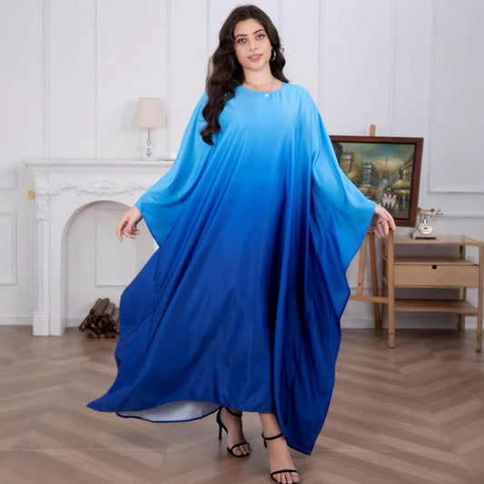 Women Flowing Ombre Maxi Kaftan Ivyshape