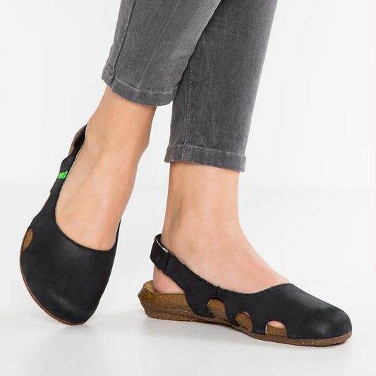 Avenelle™ | Leather Slingback Comfort Flats