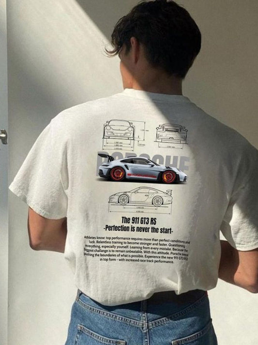 Martin - Maglietta con grafica automobilistica