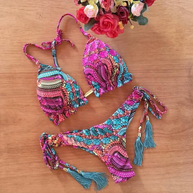 Stuttgart | Neue Bademode Weiblich Sexy Bikinis Set Push up Schwimmen