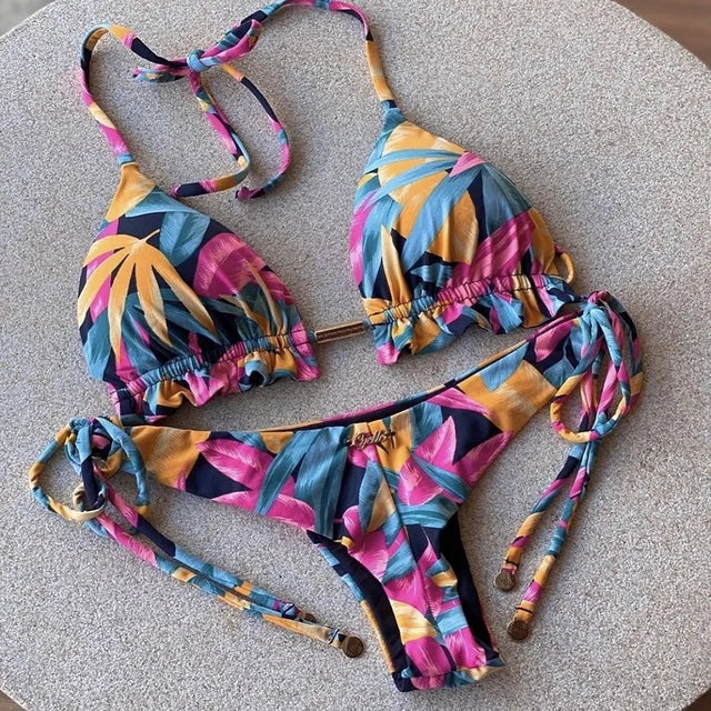 Stuttgart | Neue Bademode Weiblich Sexy Bikinis Set Push up Schwimmen