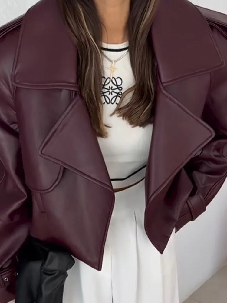 Clelia | Giacca monocromatica casual high street