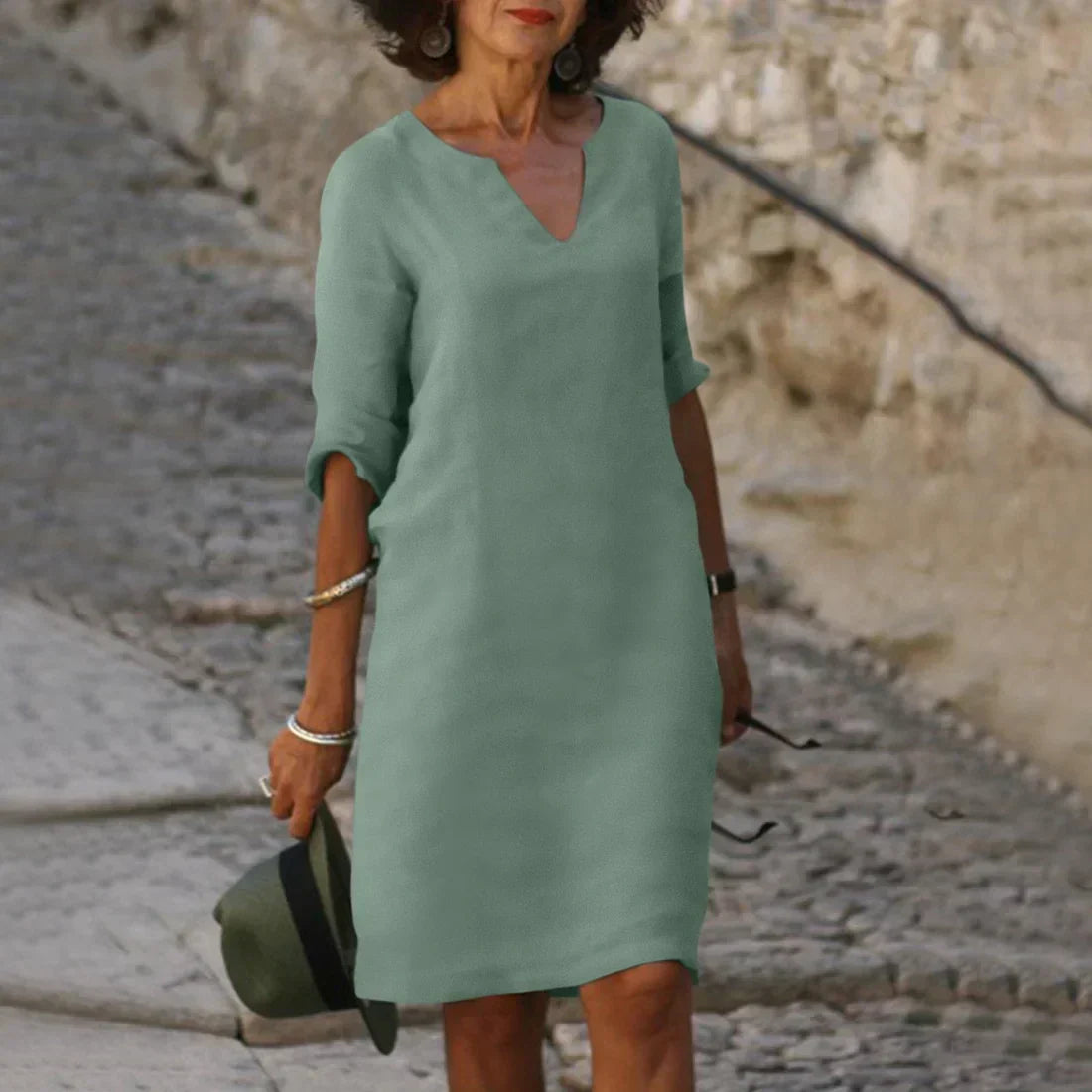 Ivyshape | Elegant Knee-Length Dress