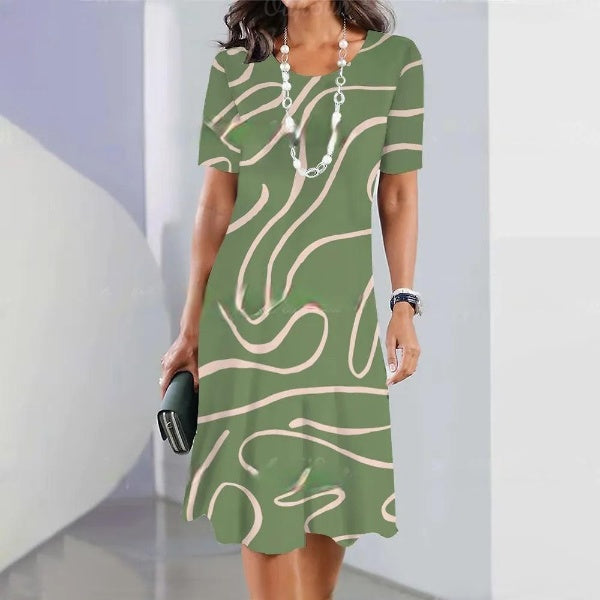 Solana™ | Flowline Midi Dress