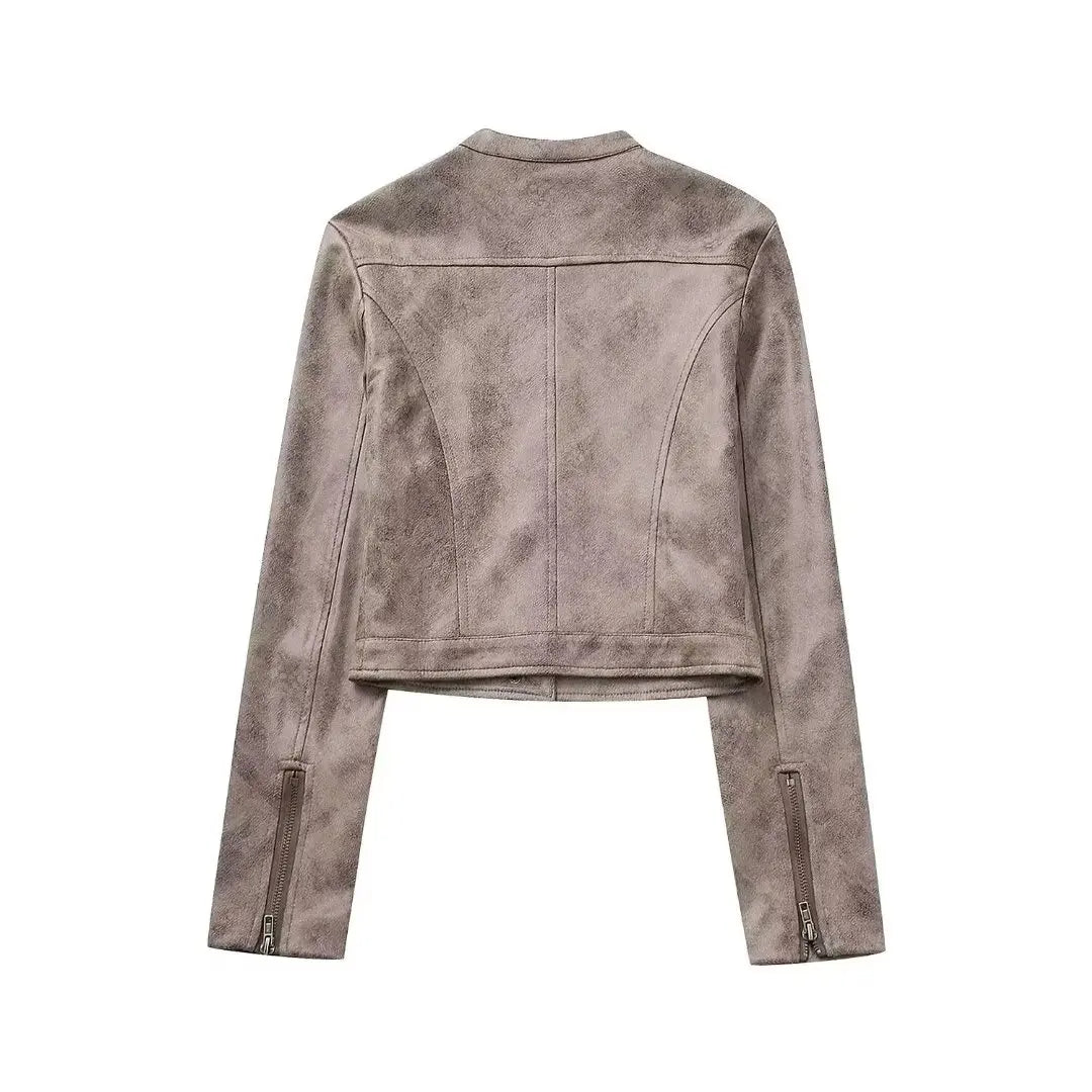 Flavia | Giacca di pelle da donna