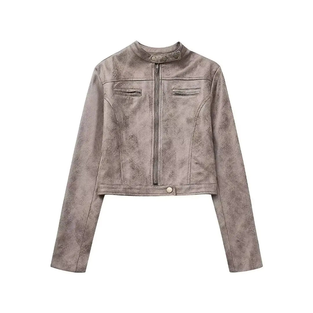Flavia | Giacca di pelle da donna