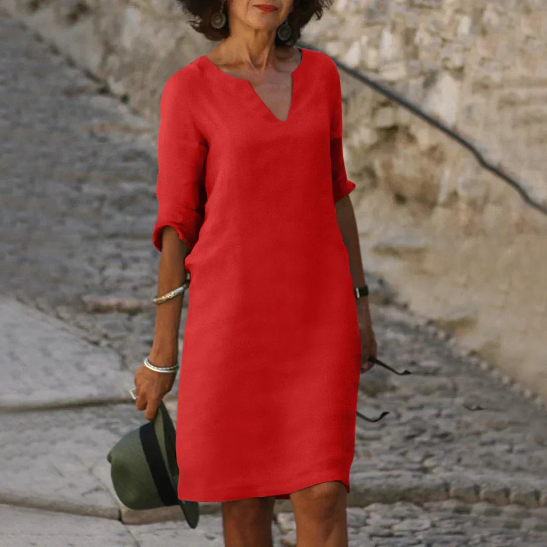 Ivyshape | Elegant Knee-Length Dress