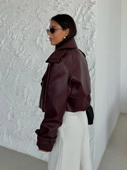 Clelia | Giacca monocromatica casual high street