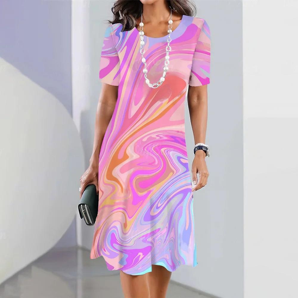 Solana™ | Flowline Midi Dress