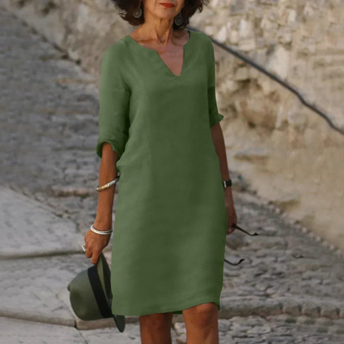 Ivyshape | Elegant Knee-Length Dress
