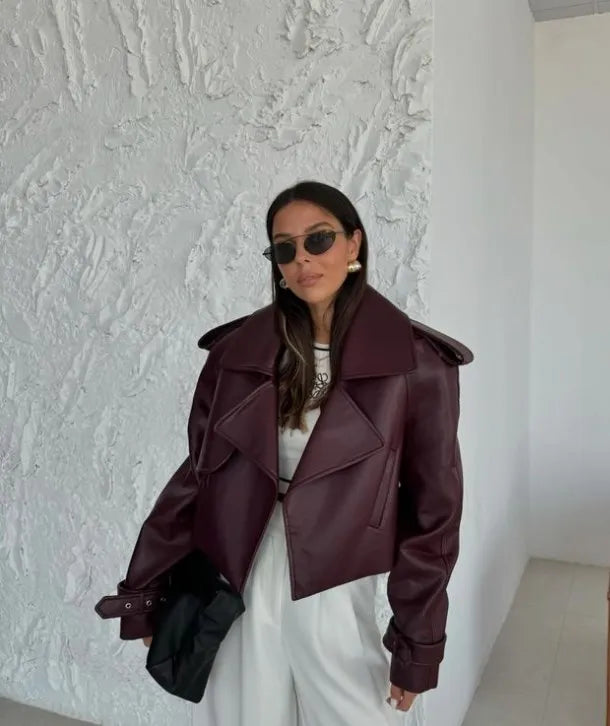 Clelia | Giacca monocromatica casual high street