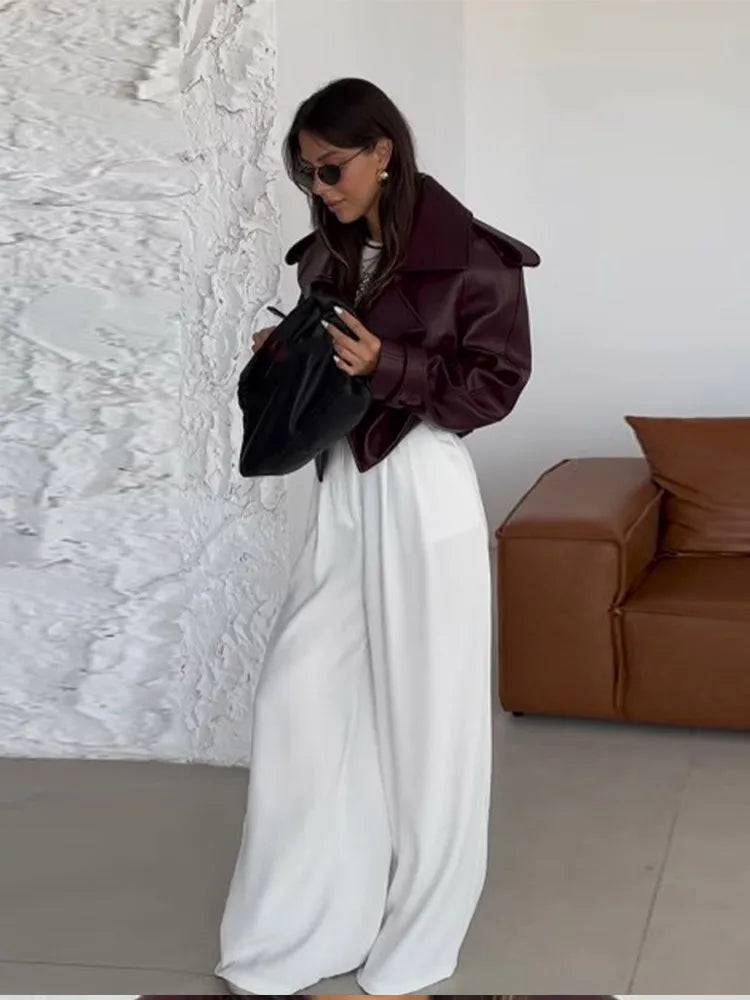 Clelia | Giacca monocromatica casual high street