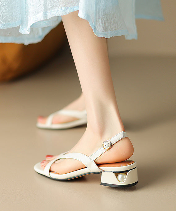 Rivara™ | Peep-Toe Cut-Out Sandals