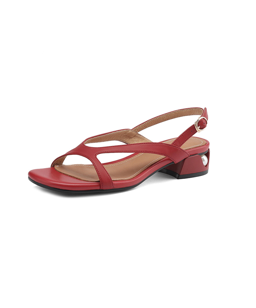 Rivara™ | Peep-Toe Cut-Out Sandals