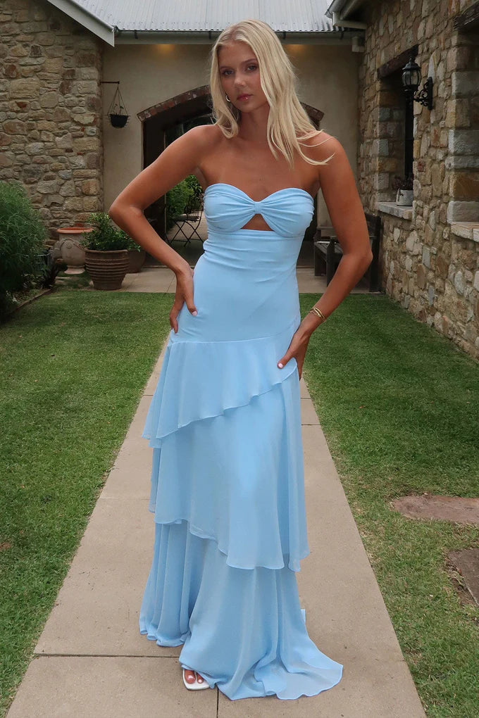 Martina™ | Strapless Chiffon Party Prom dress