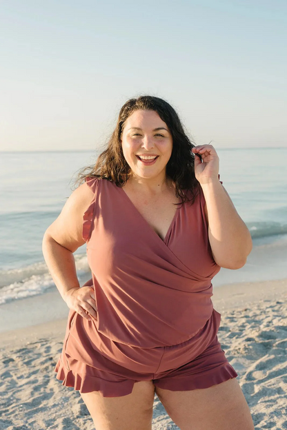 Maya™ | Swimsuit outfit with built in bra