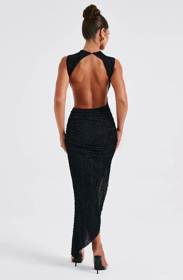 Zaria Chic Fashion Midi Dress