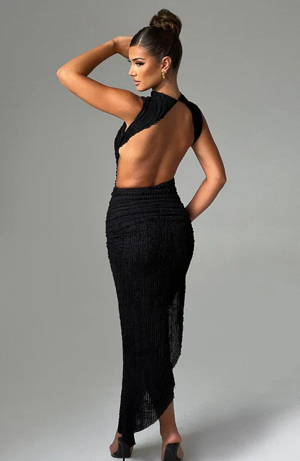 Zaria Chic Fashion Midi Dress