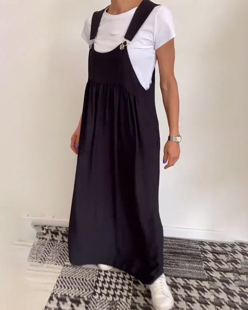 Ivyshape | Dress Casual Solid Color Suspenders