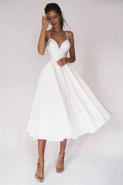 Gabriah | Abito elegante con scollatura a V e spalline