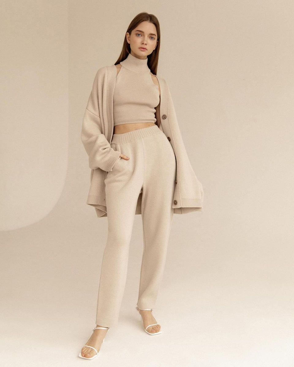 Benedetta | Set di cardigan a maglia 3 pezzi
