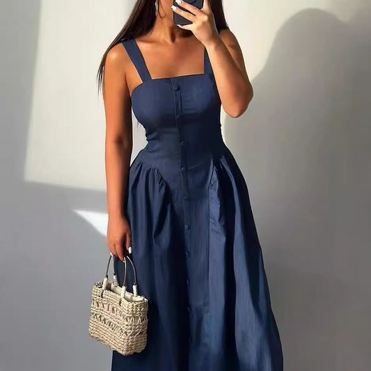 Valeria - Abito midi con corsetto
