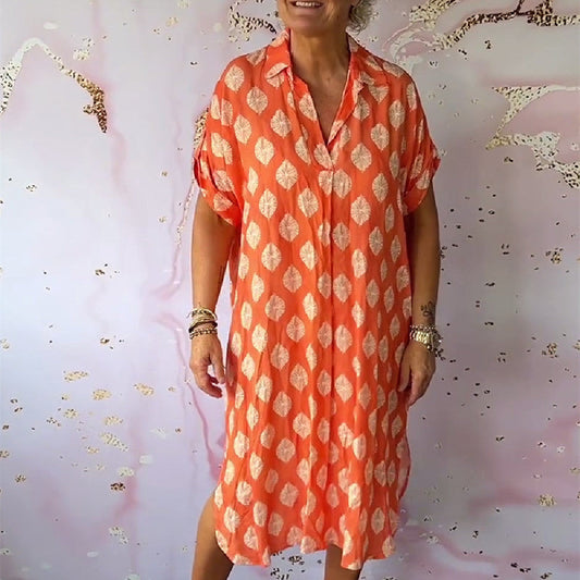 Laura - Midi vestido vestidos midi estilo camisero