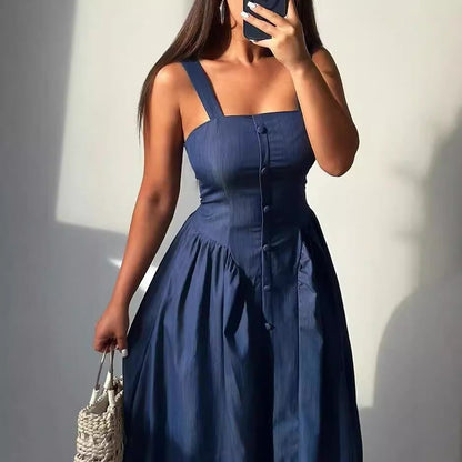 Valeria - Abito midi con corsetto
