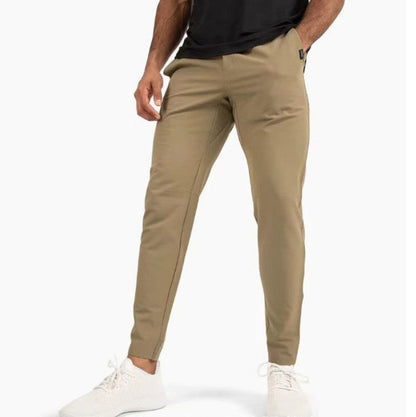 Pantaloni da uomo in seta fredda per il tempo libero