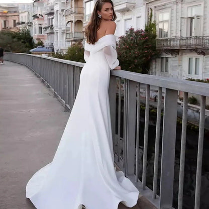 Victoria - Abito da sposa off-the-shoulder