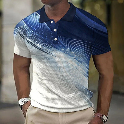 Emilio - Polo dal design moderno e sfumato